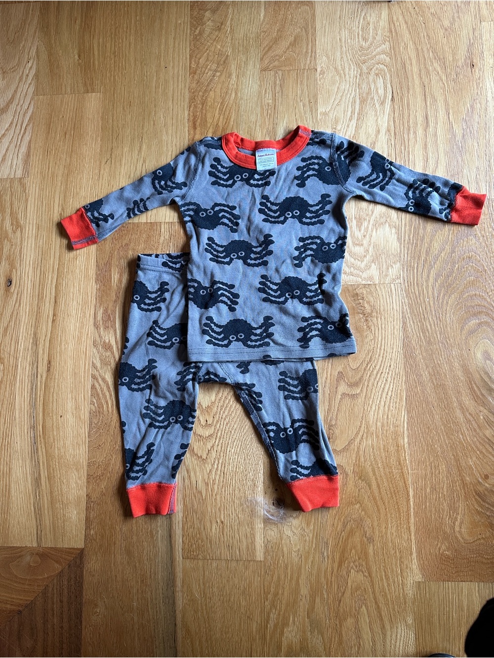 Hanna Andersson Halloween Spider Pajama Set 75 cm / 12-18 Months
